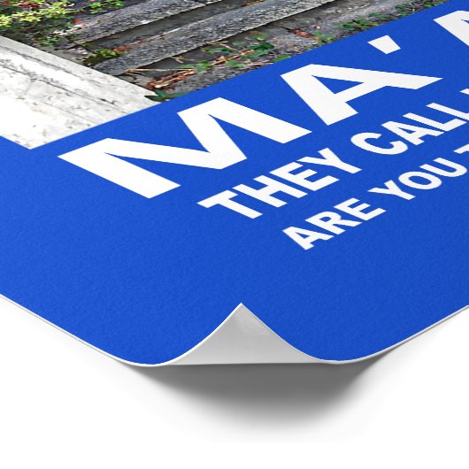 Stufen von Ma'alot Poster (Ecke)