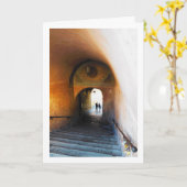 Stufen von Salita Dei Borgia, Rom, Italien Karte (Gelbe Blume)