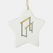 Stufenbarren Keramikornament (Rechts)