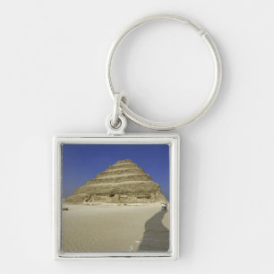 Stufenpyramide in Saqqara, eine der frühesten Schlüsselanhänger