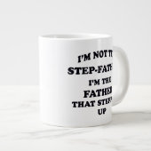 Stufenvater Jumbo-Tasse (Vorderseite Rechts)