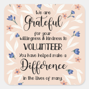 Stufenwertkarte Quadratischer Aufkleber