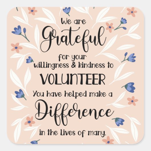 Stufenwertkarte Quadratischer Aufkleber (Vorderseite)