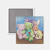 Stuff Animal Circle Time ABC Print on magnet (Vorderseite/Rückseite)