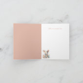 Stuff Rabbit Baby Toy Dankeskarte (Innenseite)