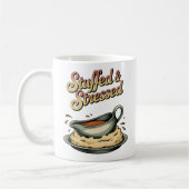 Stuffed & Stressed | Holiday Meal Chaos Humor Kaffeetasse (Links)