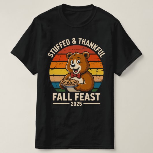 Stuffed & Thankful Tee (Design vorne)