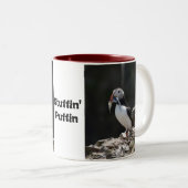 Stuffin Puffin-Tasse Zweifarbige Tasse (VorderseiteRechts)