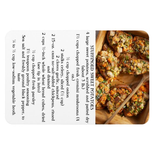 STUFFINGTE SCHWEEKARTOFFELN MAGNET (Horizontal)