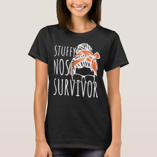 Stuffy Nose Survivor T-Shirt (Vorderseite)