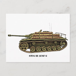 StuG III Ausf G Postkarte