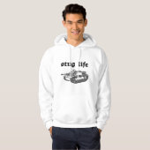 StuG Leben - WW2 Panzer Geschichte Hoodie (Vorne ganz)