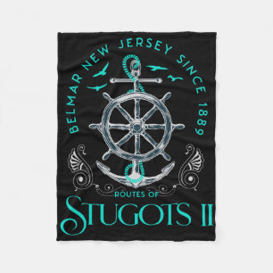 Stugots Belmar Nj Anker abgenutzt sarkastisches Bo Fleecedecke