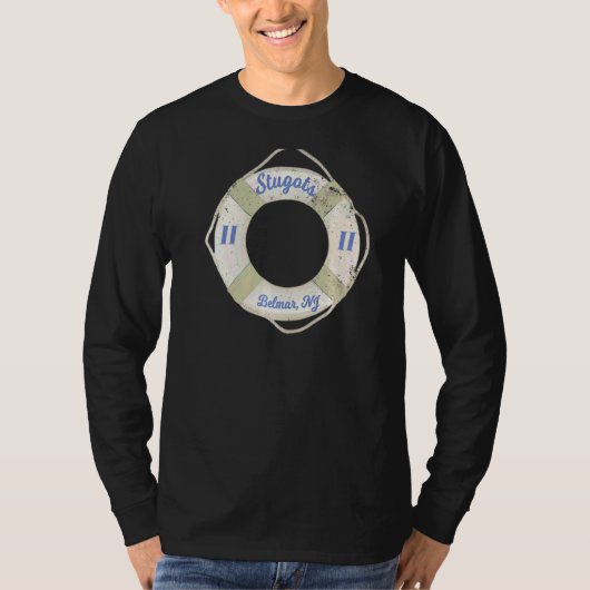 Stugots Belmar Nj Lebensretter Not leidendes Boot T-Shirt (Vorderseite)