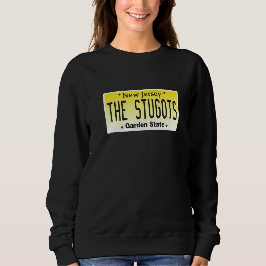 Stugots New Jersey American Nj License Pla Sweatshirt (Vorderseite)
