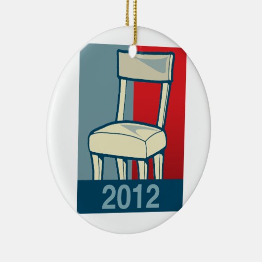 STUHL 2012 KERAMIKORNAMENT (Rechts)