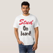 Stuhl an Bord T-Shirt (Vorne ganz)