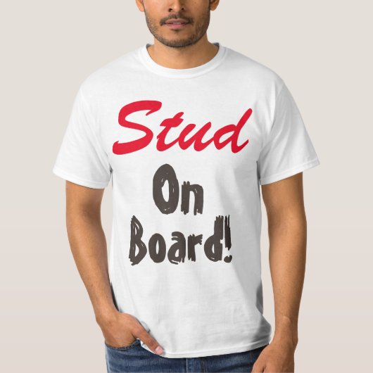 Stuhl an Bord T-Shirt (Vorderseite)