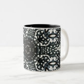 Stuhl-Blume Zweifarbige Tasse (VorderseiteRechts)