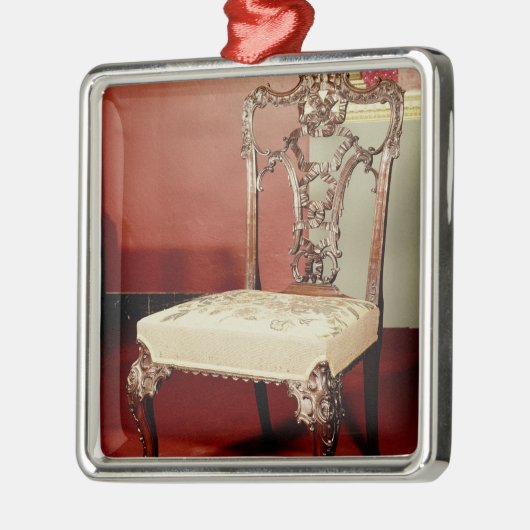 Stuhl, Chippendale "Direktorn" Entwurf, c.1760 Ornament Aus Metall (Links)