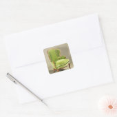 Stuhl der französischen Bergere, c.1725 Quadratischer Aufkleber (Umschlag)