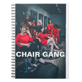 STUHL-GRUPPEN-Notizbuch Notizblock