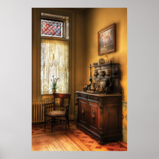 Stuhl - In der Ecke der Küche von Großma Poster