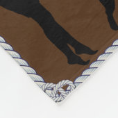 Stuhl oder Rollstuhl Lap Fleece Blanket (Ecke)