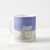 Stühle auf dem Strand 1995 Kaffeetasse (Vorderseite Links)