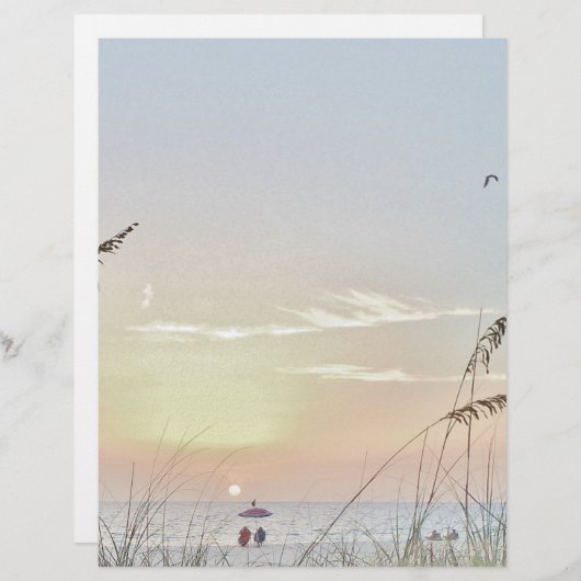 Stühle auf der Strandbühne (Vorne/Hinten)