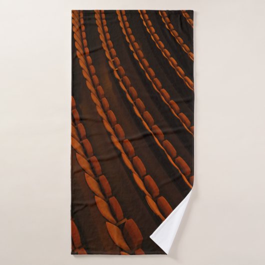 Stühle aus Gelb Badehandtuch (Badehandtuch)