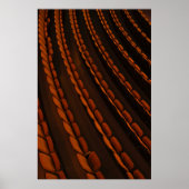 Stühle aus Gelb Poster (Vorne)