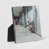 Stühle Außenbereich Hotelzimmer Fotoplatte (Vorderseite)