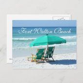 Stühle - Fort Walton Beach, Florida Postkarte (Vorne/Hinten)