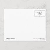 Stühle - Fort Walton Beach, Florida Postkarte (Rückseite)