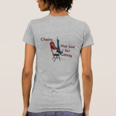 Stühle T-Shirt (Rückseite)