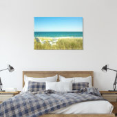 Stühle von Adirondack in den Dünen Leinwanddruck (Insitu (Schlafzimmer))