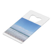 Stühle warten auf Sie Geldbeutel Flaschenöffner (Rückseite Schrägansicht)