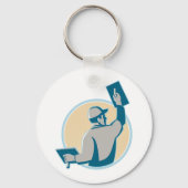 Stuhlgestelle Schlüsselanhänger (Vorderseite)