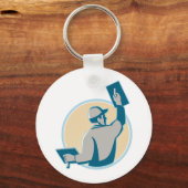 Stuhlgestelle Schlüsselanhänger (Vorderseite)