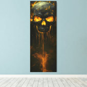 Stuhlschädel Leinwanddruck (Insitu (Holzboden))