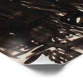 Stuhlsitzende Mädchen (ca. 1917-1918) Canvas Print Poster (Ecke)