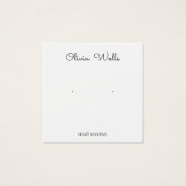 Stuhlverdichter Foto Social Media Display Card (Vorderseite)