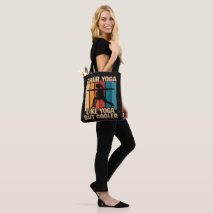 Stuhlyoga wie Yoga, aber cooler Tasche