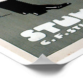 Stuhrs Kaviarfisch Vintage Lebensmittel und Kunst Poster (Ecke)