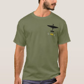 STUKA DEUTSCHER DIVE BOMOBERFLÄCHE T-Shirt (Vorderseite)