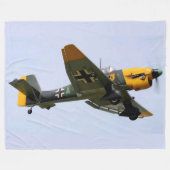 STUKA DIVE BOMBER FLEECEDECKE (Vorderseite (Horizontal))