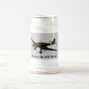 Stuka Stein Ju87 Bierglas
