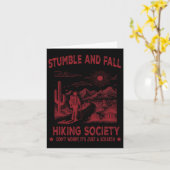 Stumble and Fall Wandergesellschaft Keine Sorge, e Karte (Gelbe Blume)