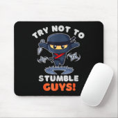 Stumble Guys Ninjas Games Stumble Guys Tee Kids Mousepad (Mit Mouse)